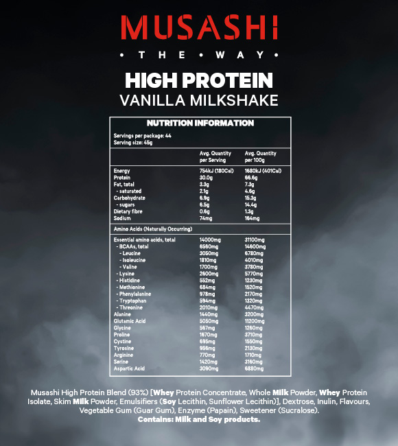Nutritional information